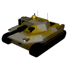 Vanguard Mk2 tank model